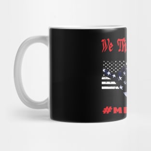 We the PEOPLE - American Patriot Graphic Design Mug